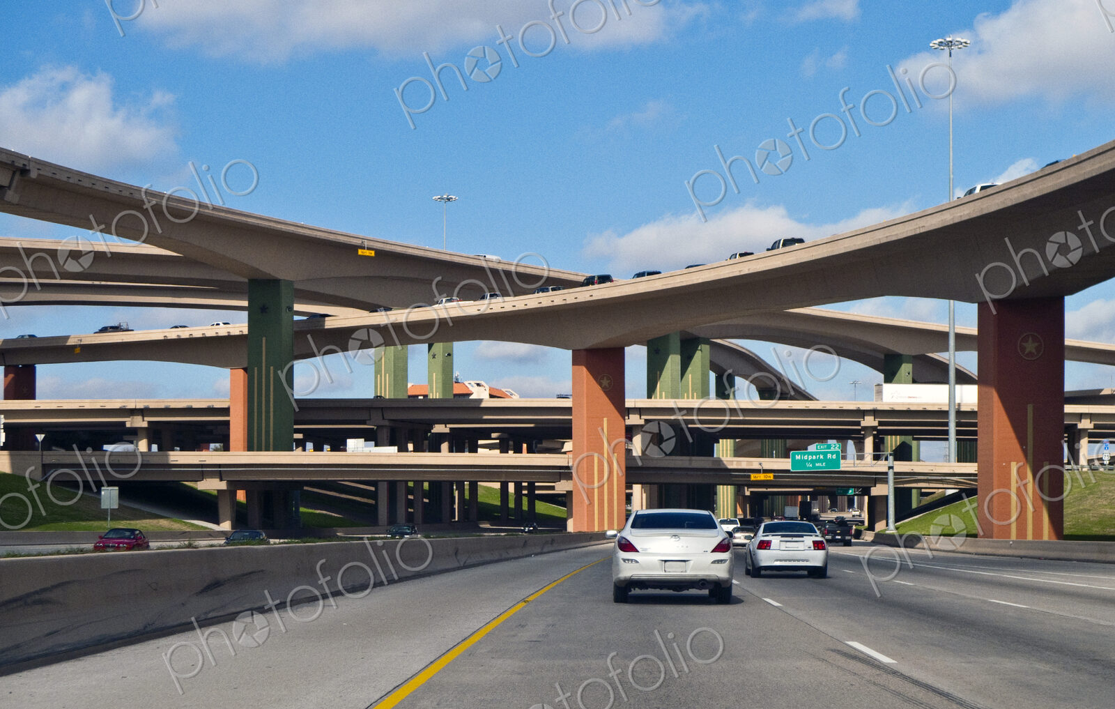 Cars Driving on a Freeway