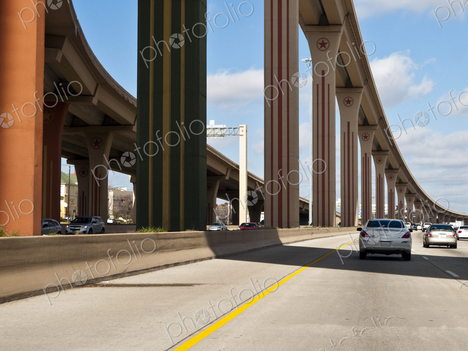 Cars Driving on a Freeway
