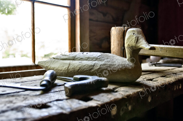 Carved Duck