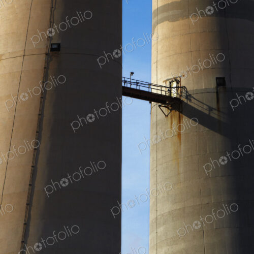 Catwalk Between Two Buildings