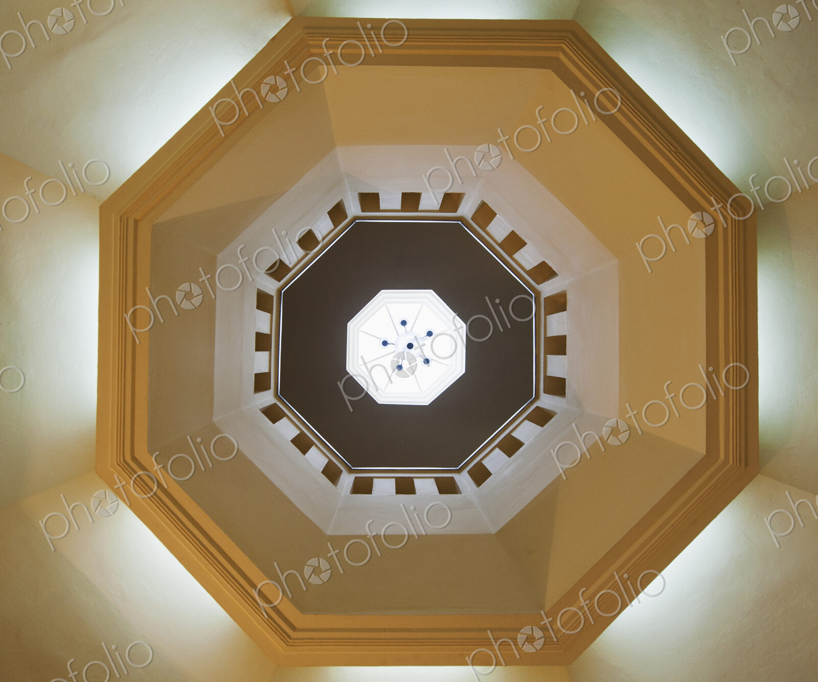Ceiling Of An Octagonal Dome