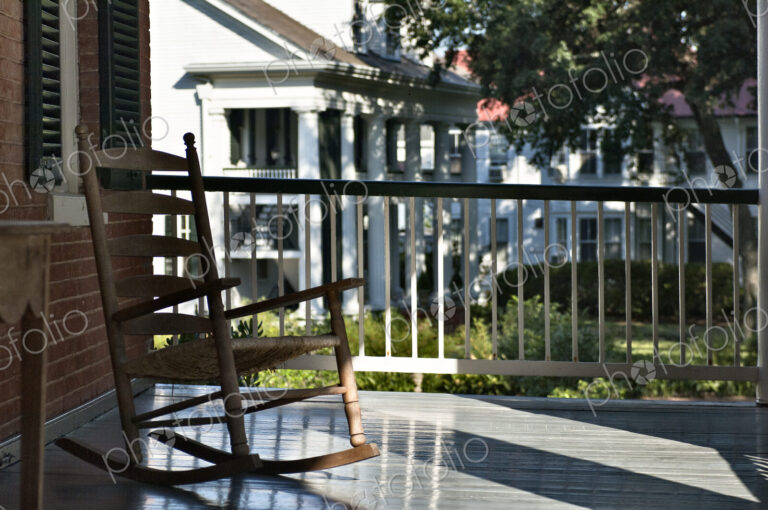Chair on Front Porch