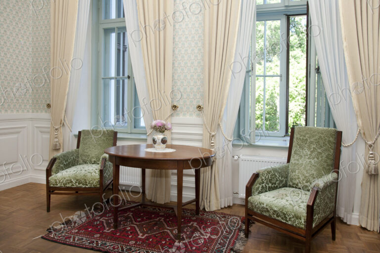 Chairs Against the Windows