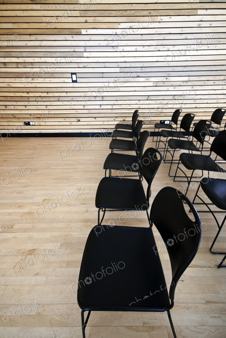 Chairs in an Auditorium