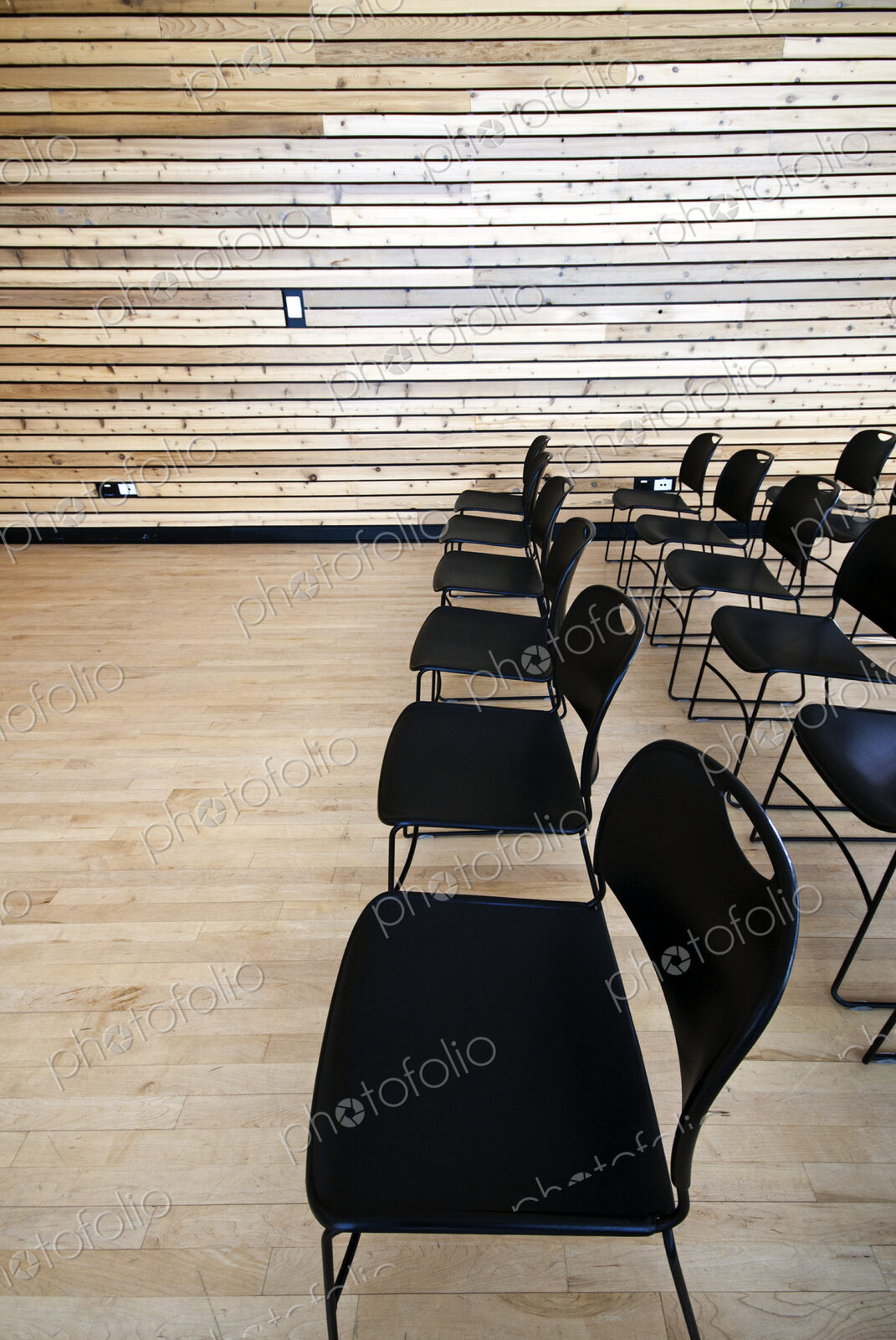 Chairs in an Auditorium