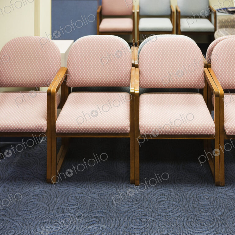 Chairs in waiting room.