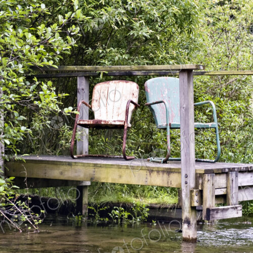 Chairs on a Dock Chairs on a Dock
