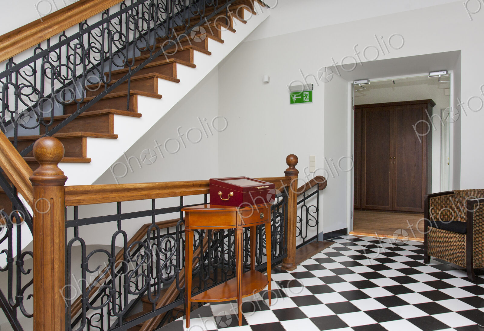 Checkerboard Corridor