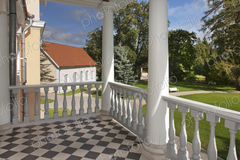 Checkerboard Patio