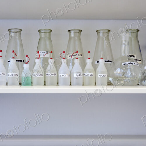 Chemistry laboratory at a university chemistry department .
