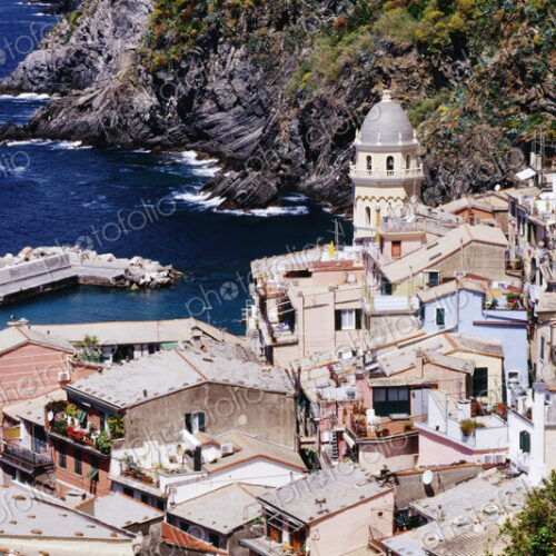 Cinque Terra town of Vernazza