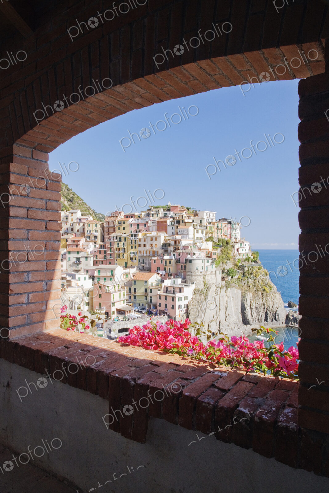 Cinque Terre Town of Manarola