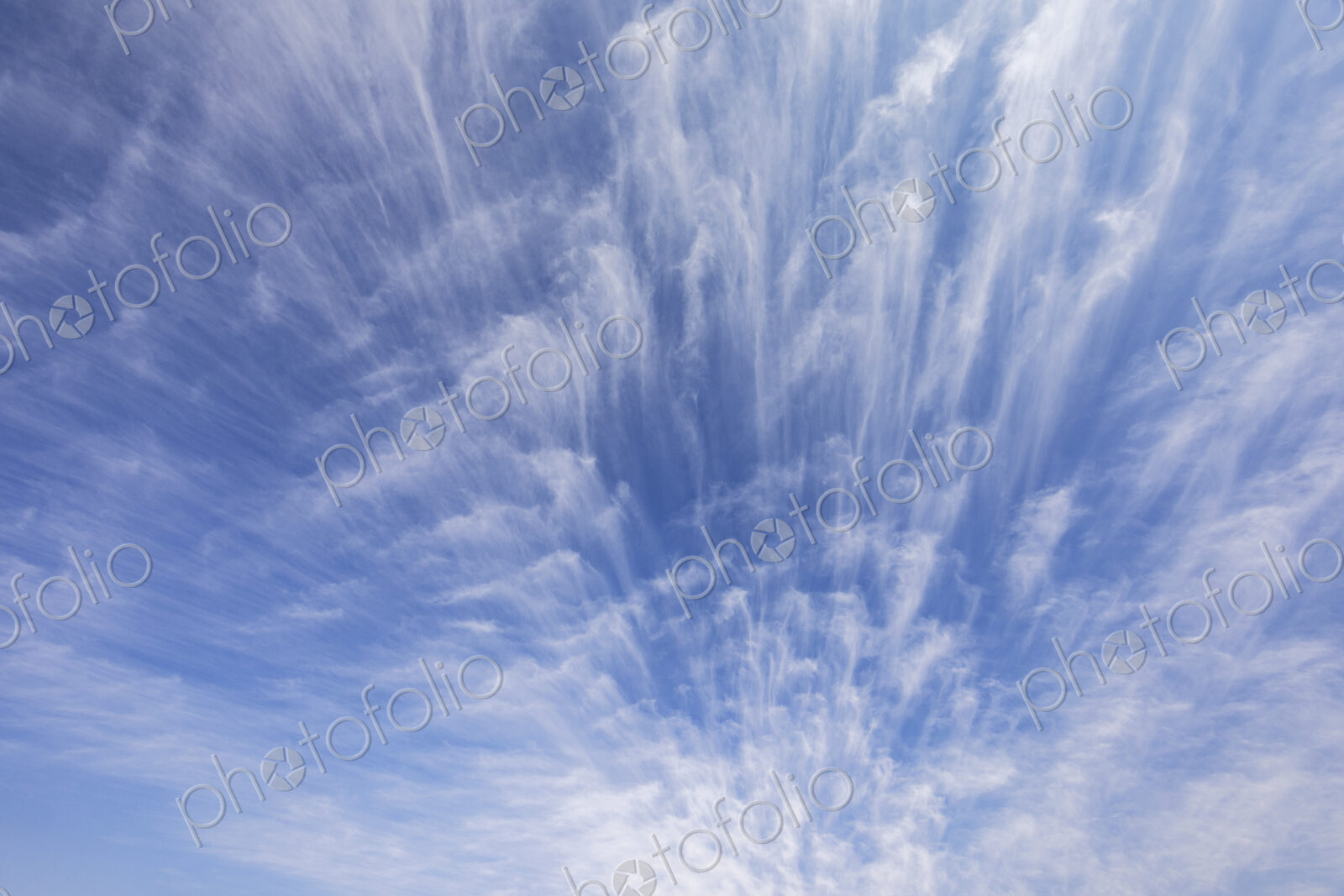 Cirrus Clouds over the Kalahari Kalahari Research Center, Vanzylsrus, Northern Cape,…