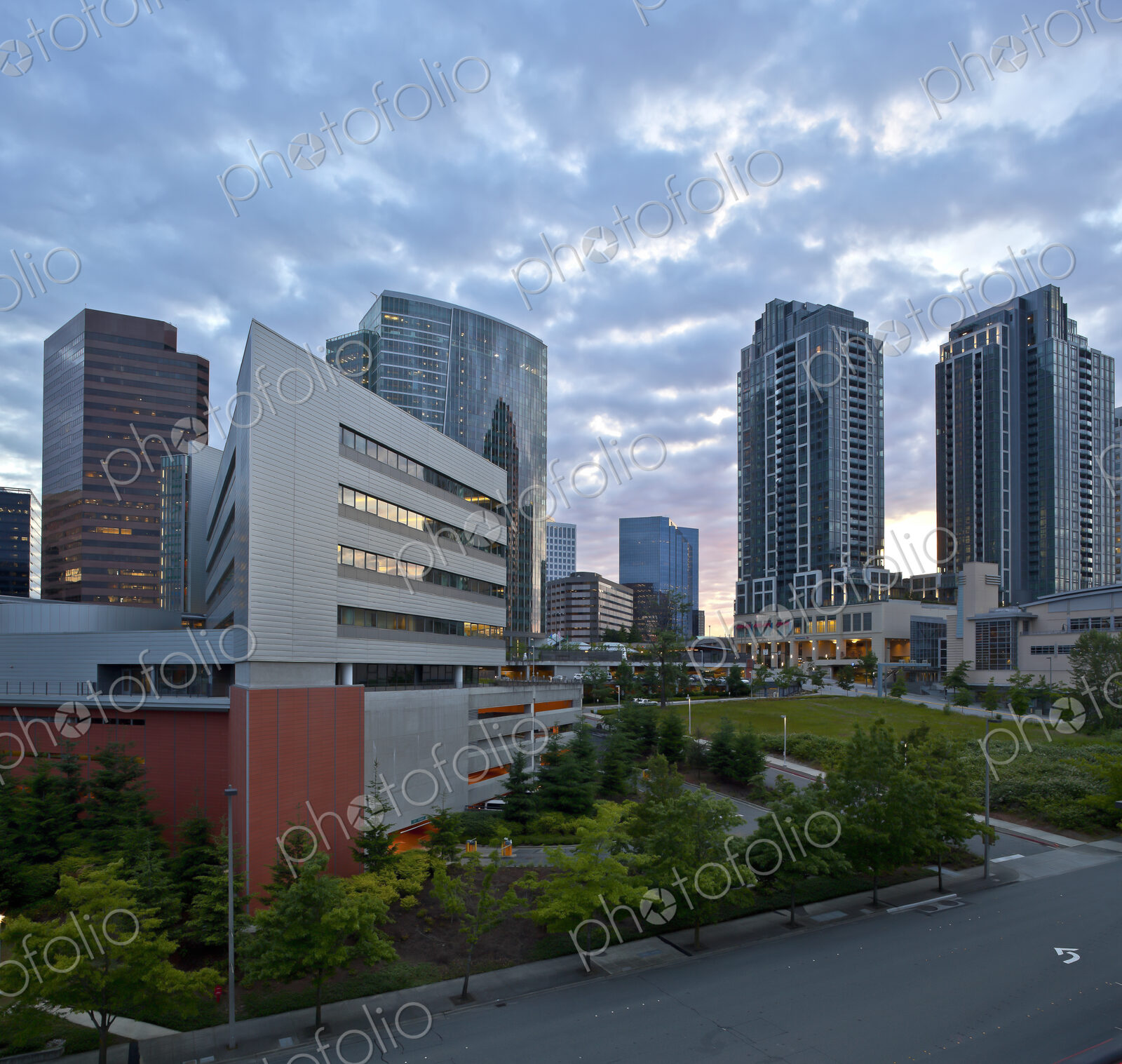 City Hall in Bellevue, Washington