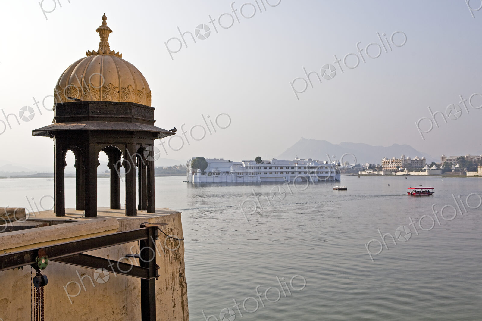 City Palace Dome and Lake Pichola