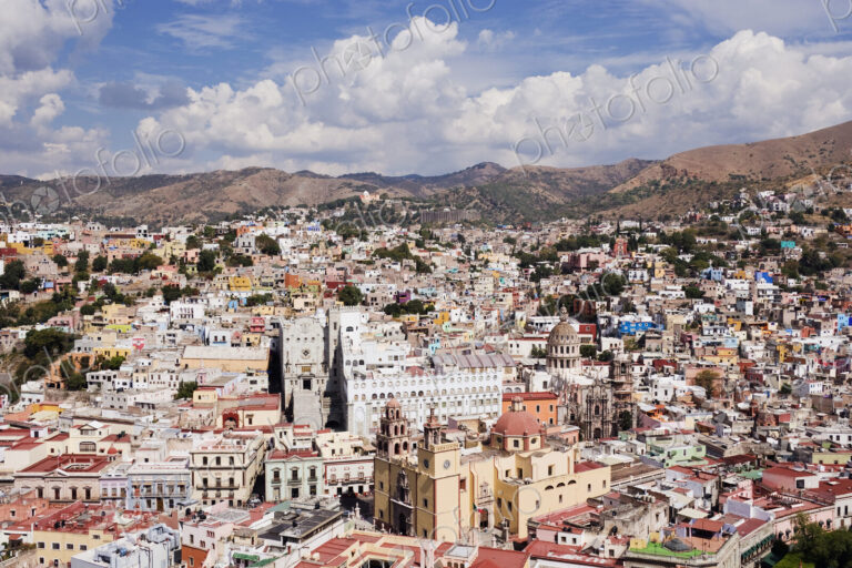 City of Guanajuato from the Pipila Overlook at Dusk