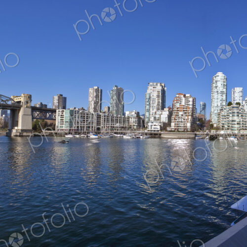 Cityscape Seen From the Waterfront
