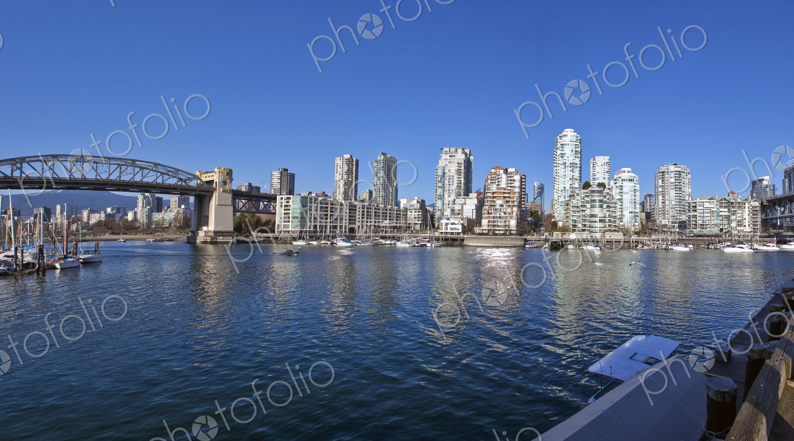 Cityscape Seen From the Waterfront