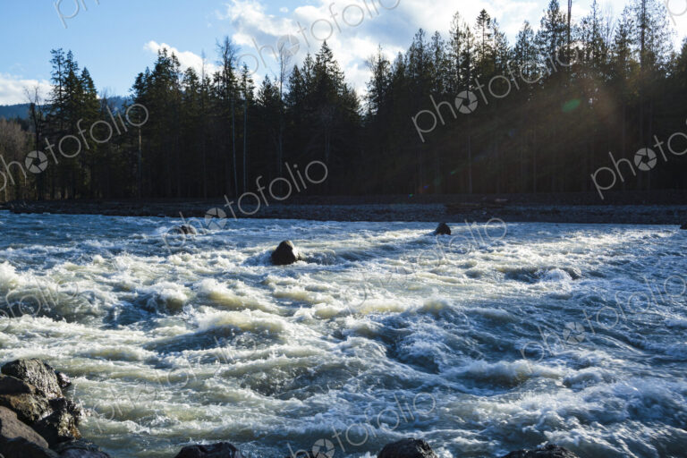 Class 2 River, Elwha River, Port Angeles, WA USA