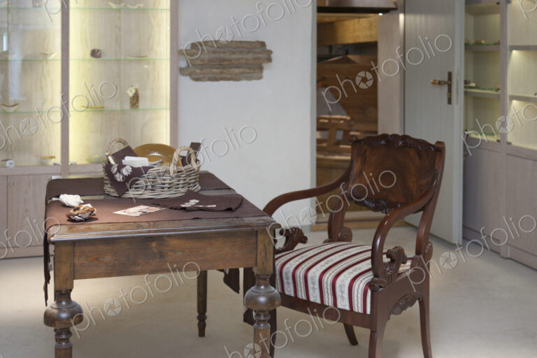 Classic Desk and Display Cases