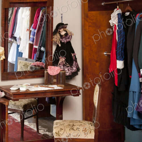 Classic Fashions in a Closet