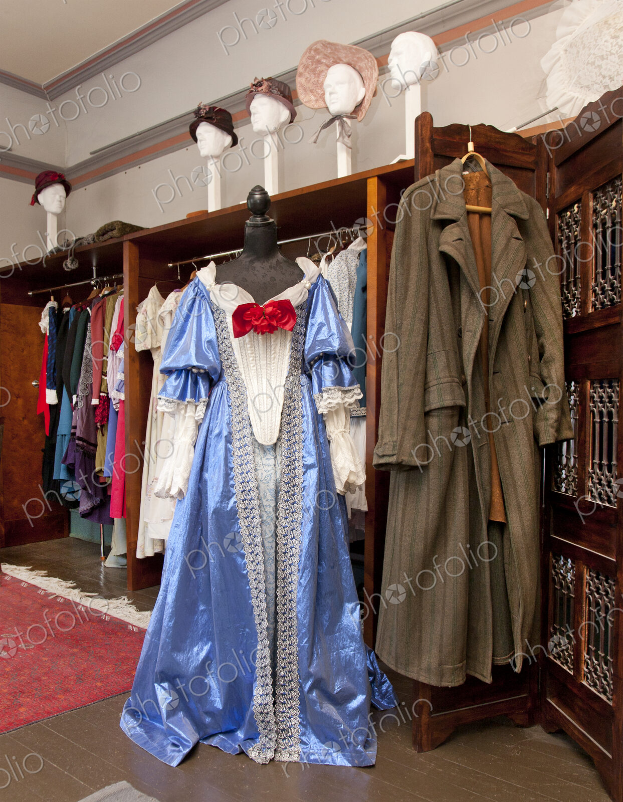 Classic Fashions in a Closet