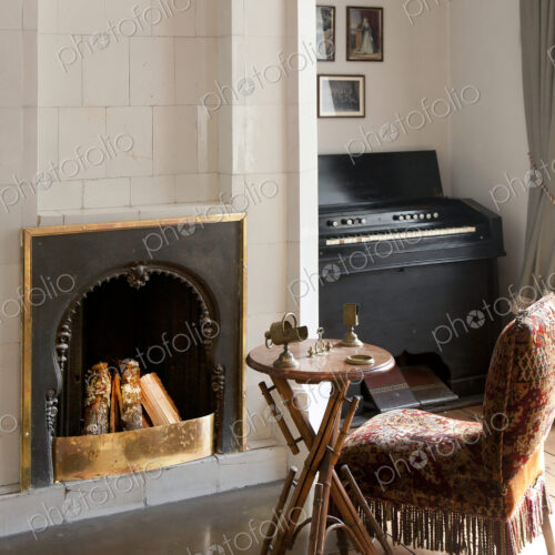 Classic Fireplace and Organ