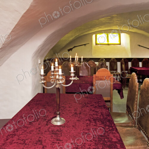 Classic Manor Dining Room Interior
