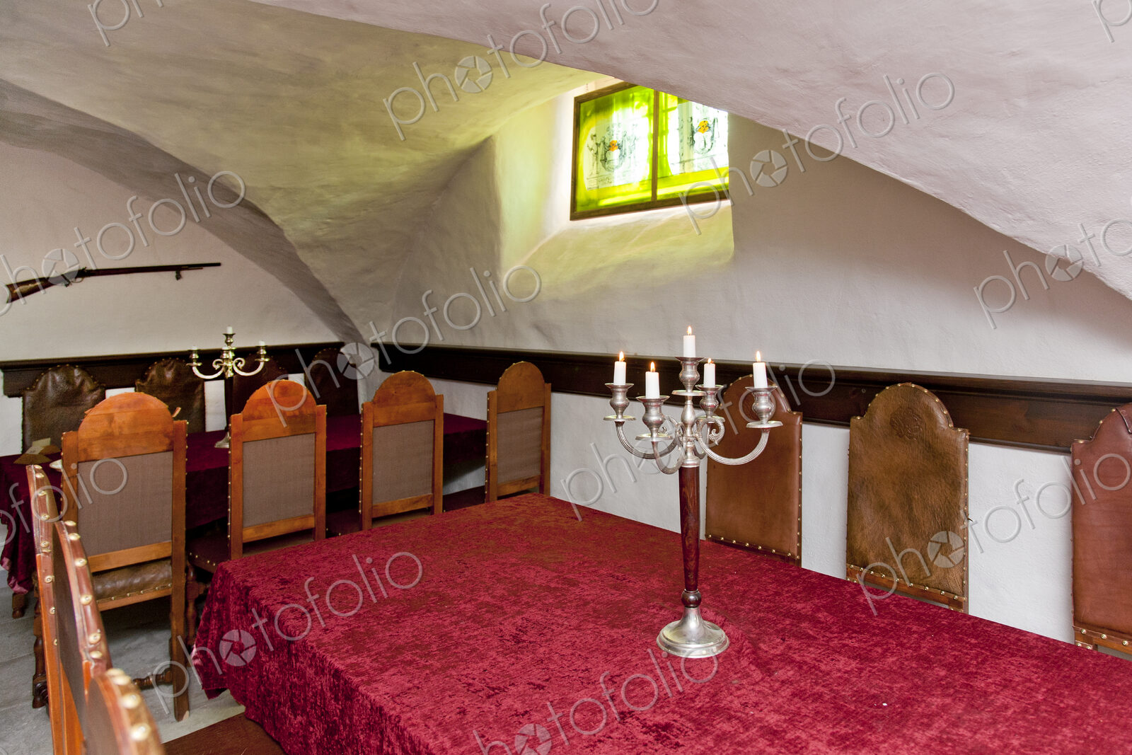 Classic Manor Dining Room Interior