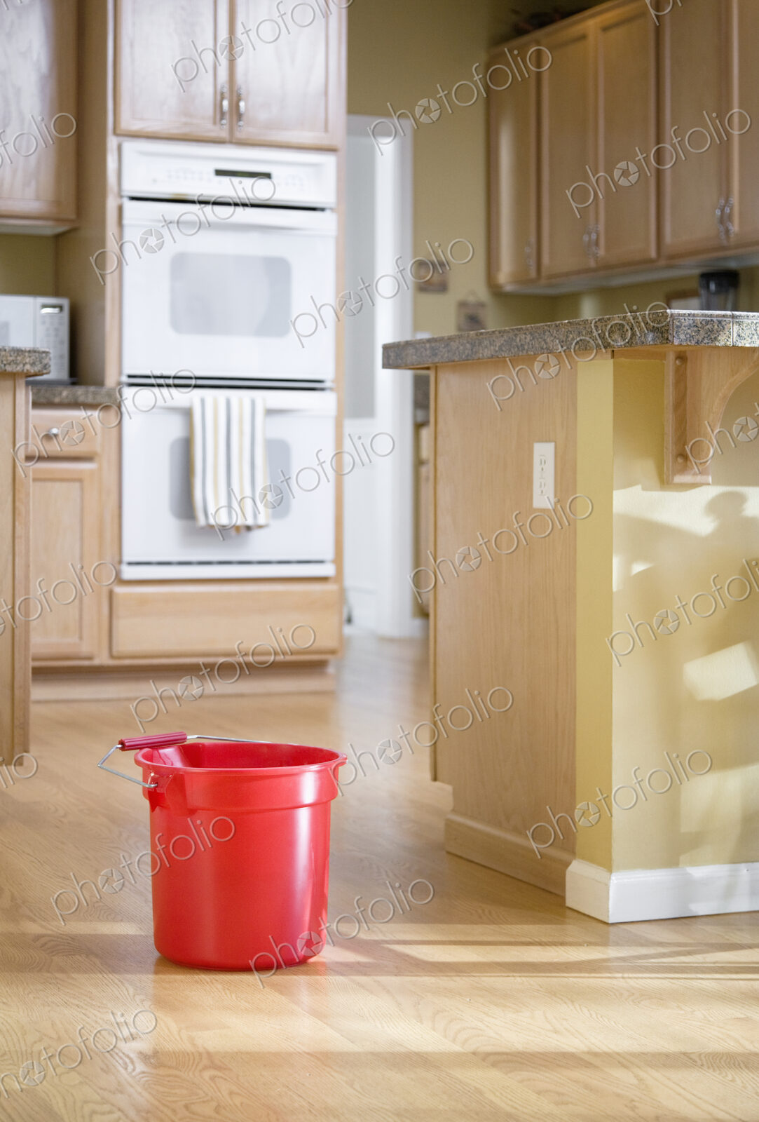 Cleaning Kitchen
