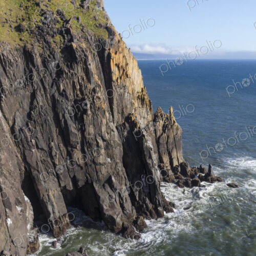 Cliffs at Oswald West State Park, Oregon