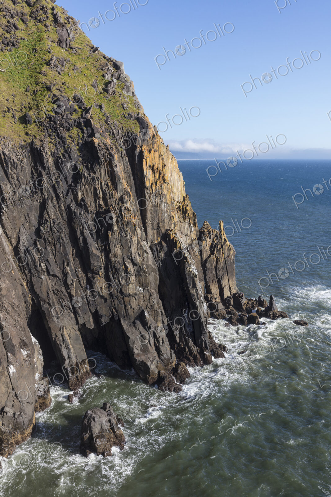 Cliffs at Oswald West State Park, Oregon