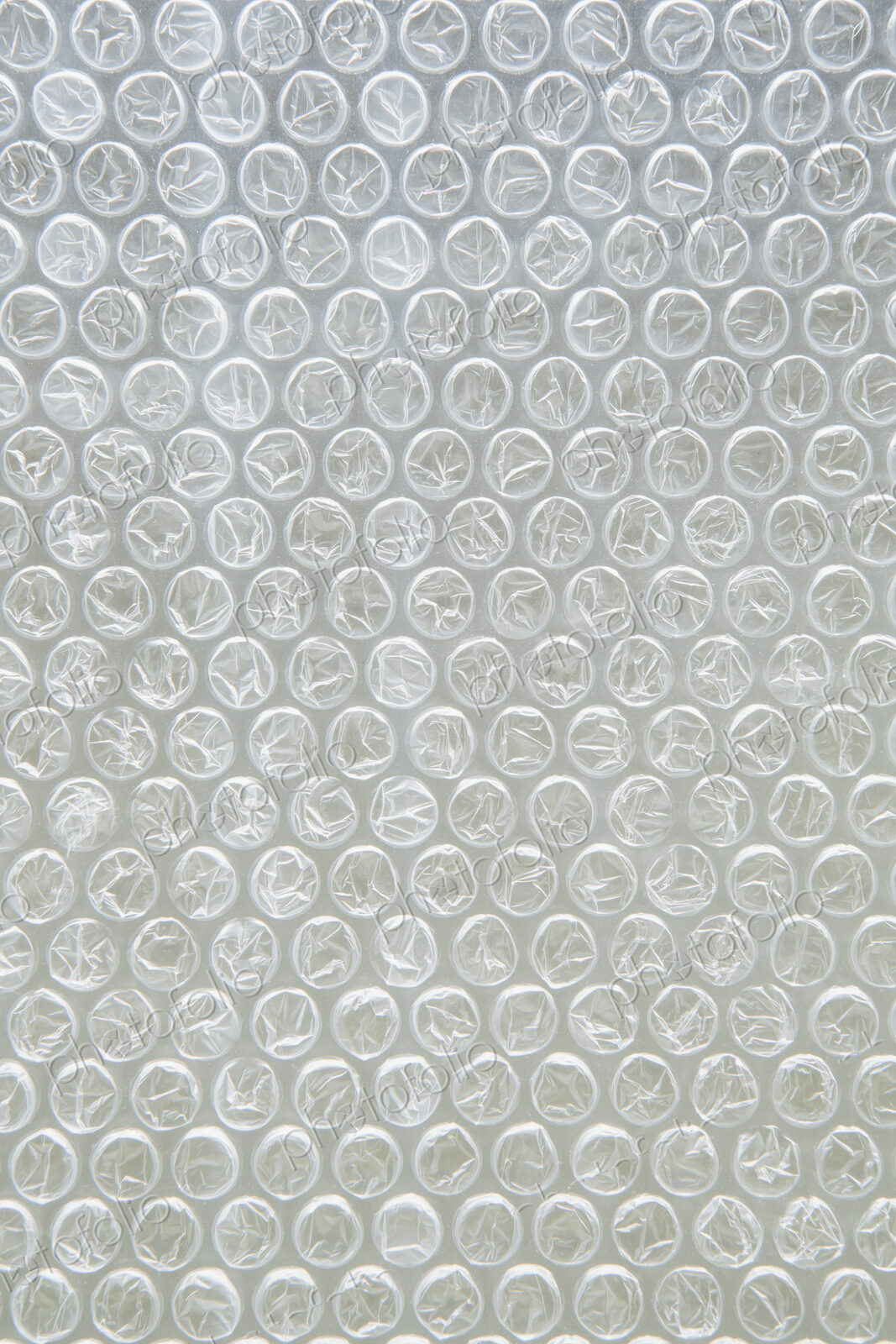 Close up of bubble wrap, used for packaging