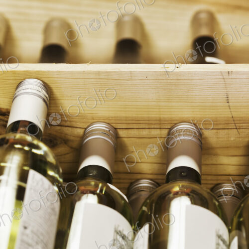 Close up of crates of wine bottles Close up of crates of wine bottles