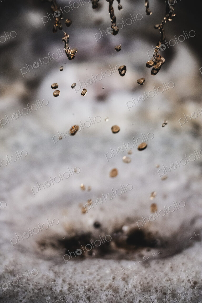 Close up of grape juice in a vat in a winery.