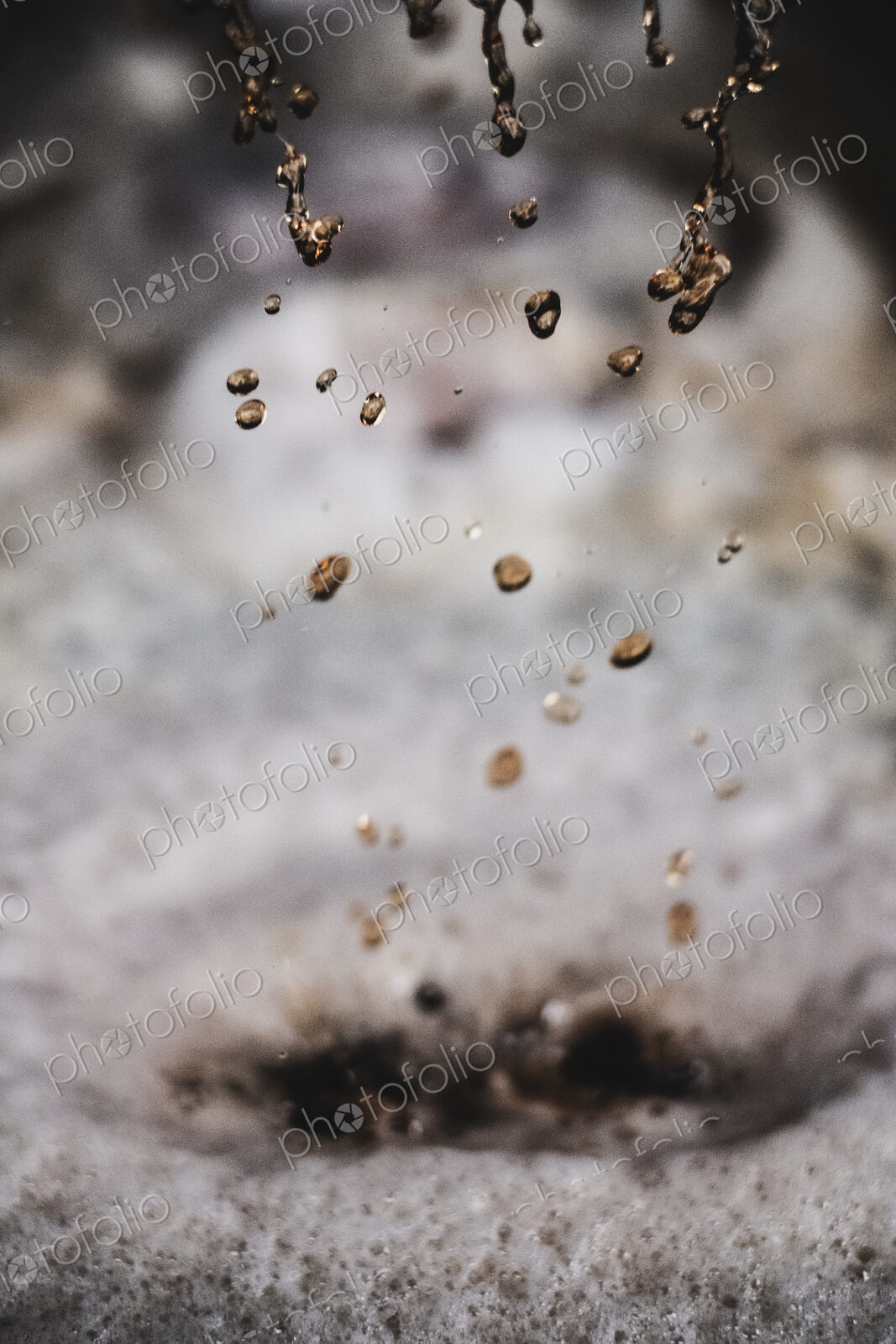 Close up of grape juice in a vat in a winery.