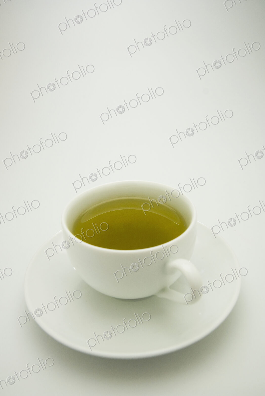 Close up of green tea
