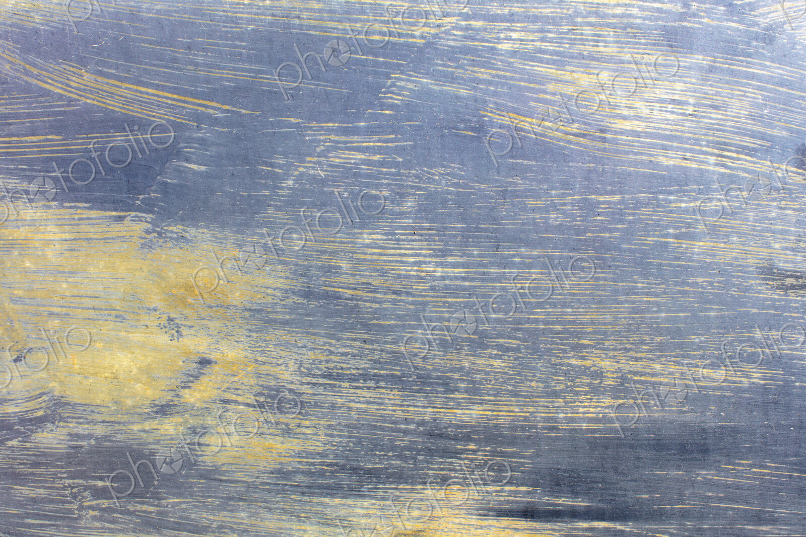 Close up of grey metallic paint on metal