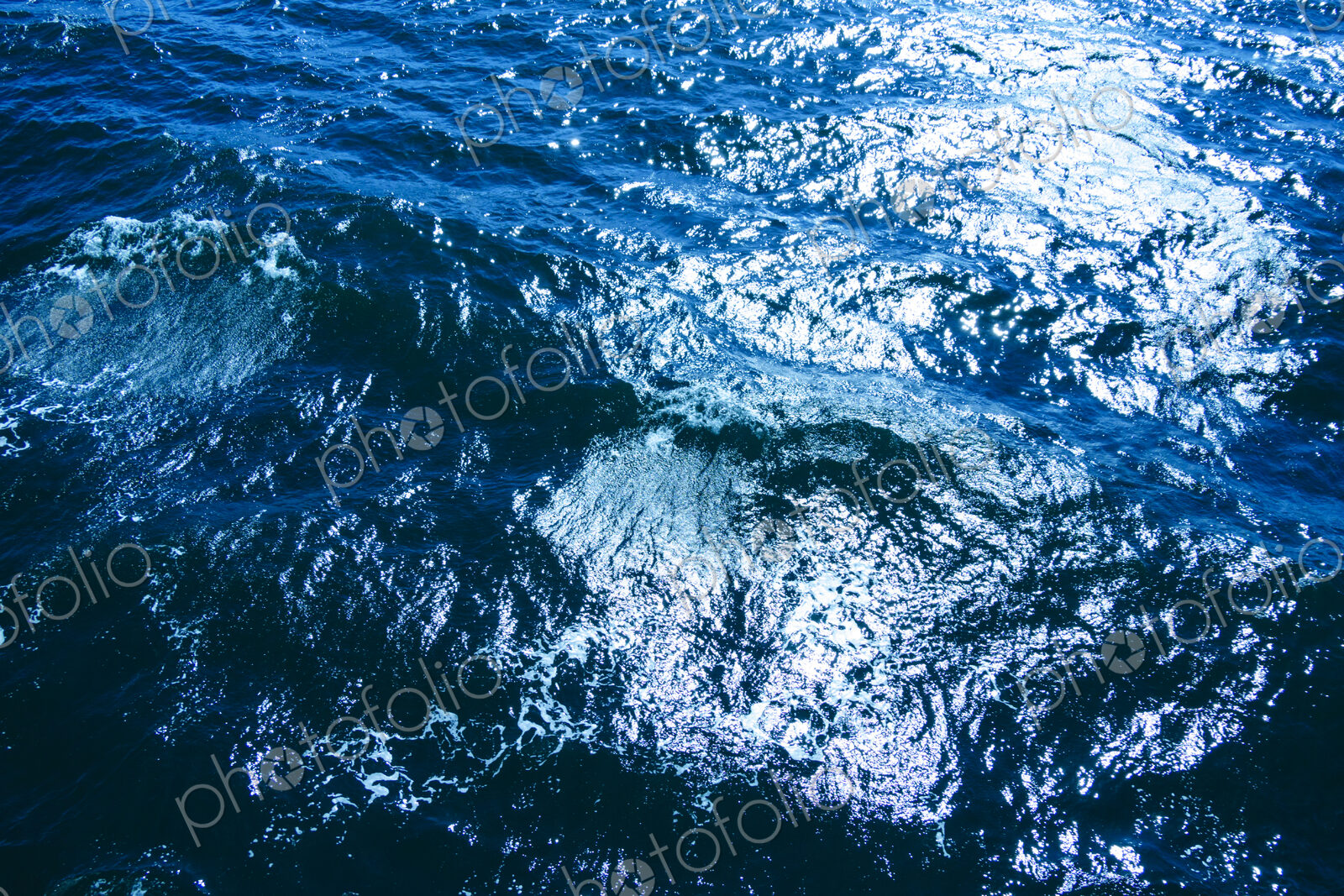 Close-up of ocean waves and swell, Puget Sound, Seattle, WA, USA