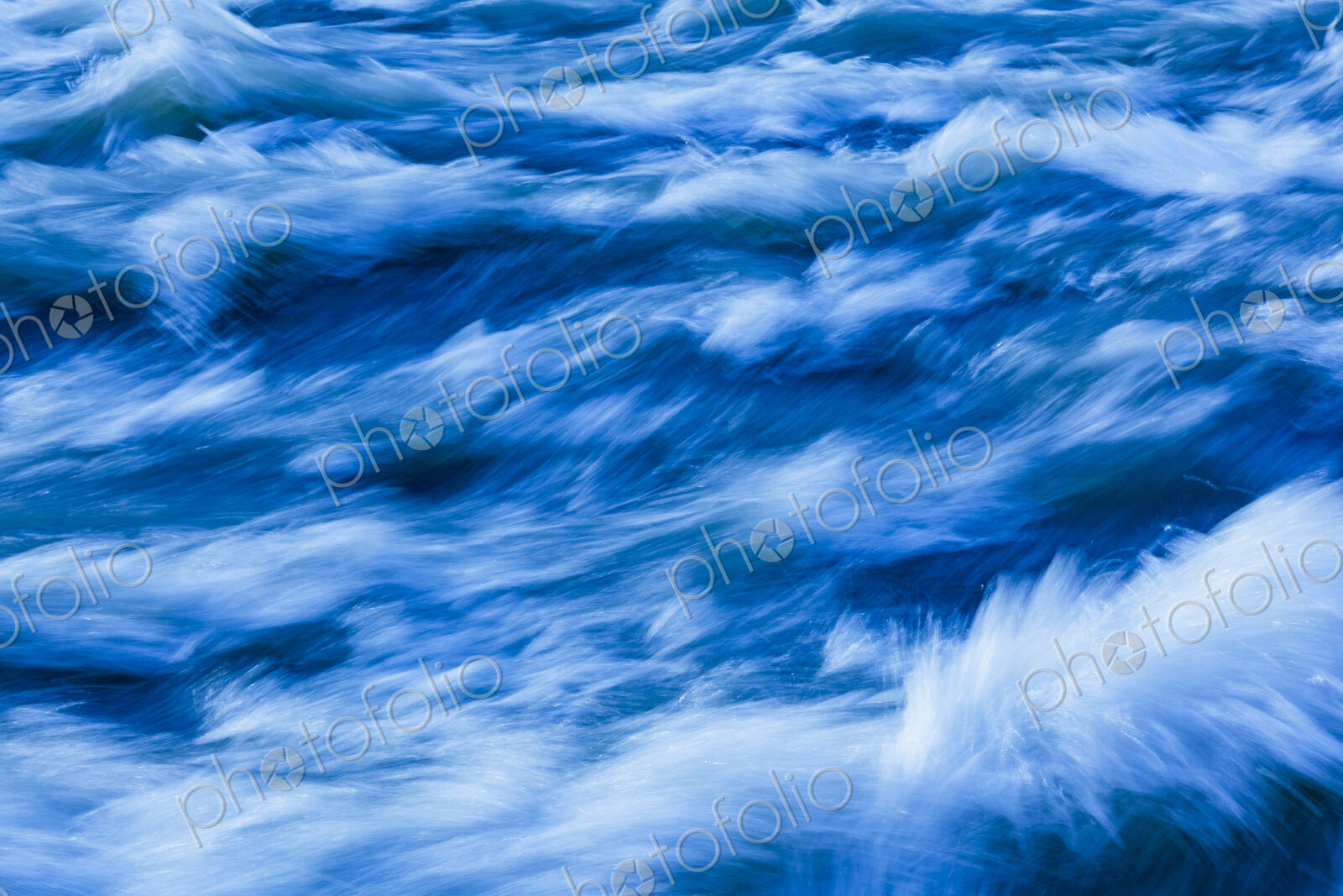 Close-up of whitewater on the Elwha River, Port Angeles, WA USA