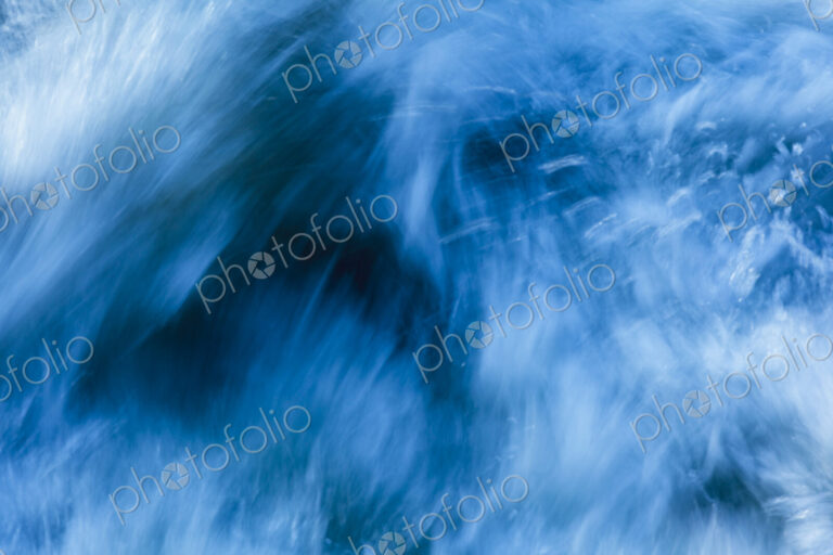 Close-up of whitewater on the Elwha River, Port Angeles, WA USA