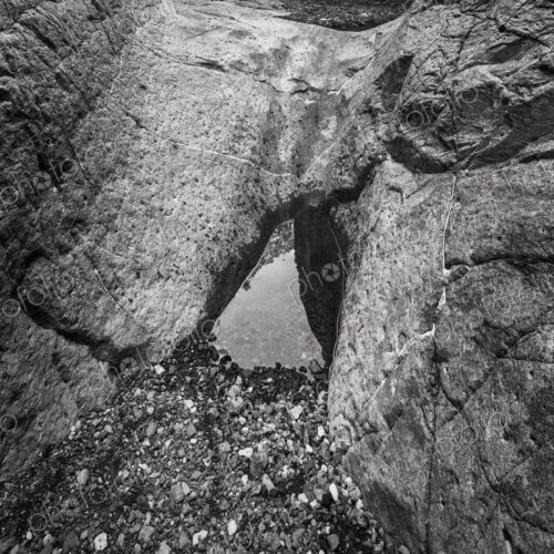 Closed Canyon, Big Bend State Park, black and white image, close up of rocks Closed Canyon, Big Bend State Park, black and white image, close up of rocks