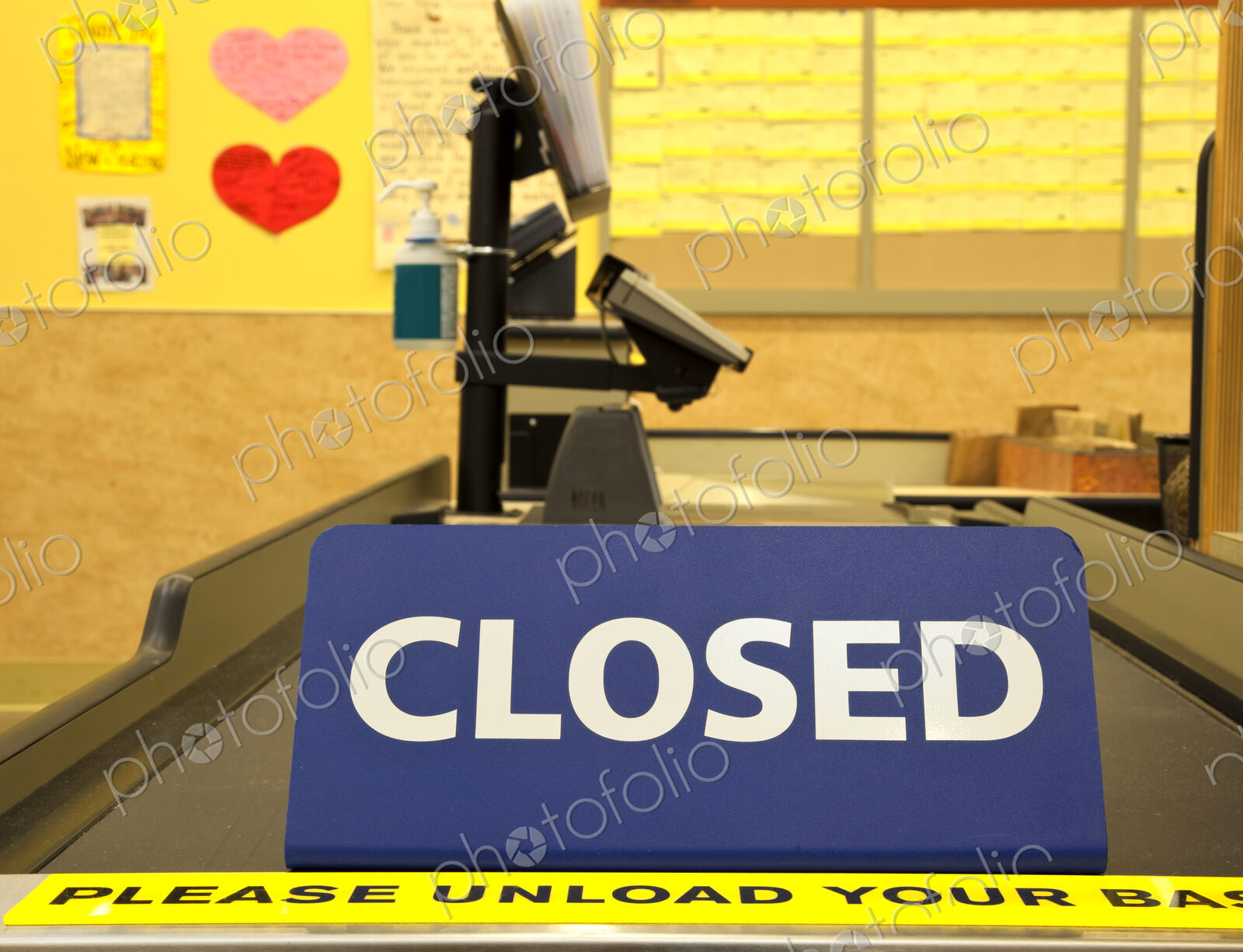 Closed Checkout Aisle