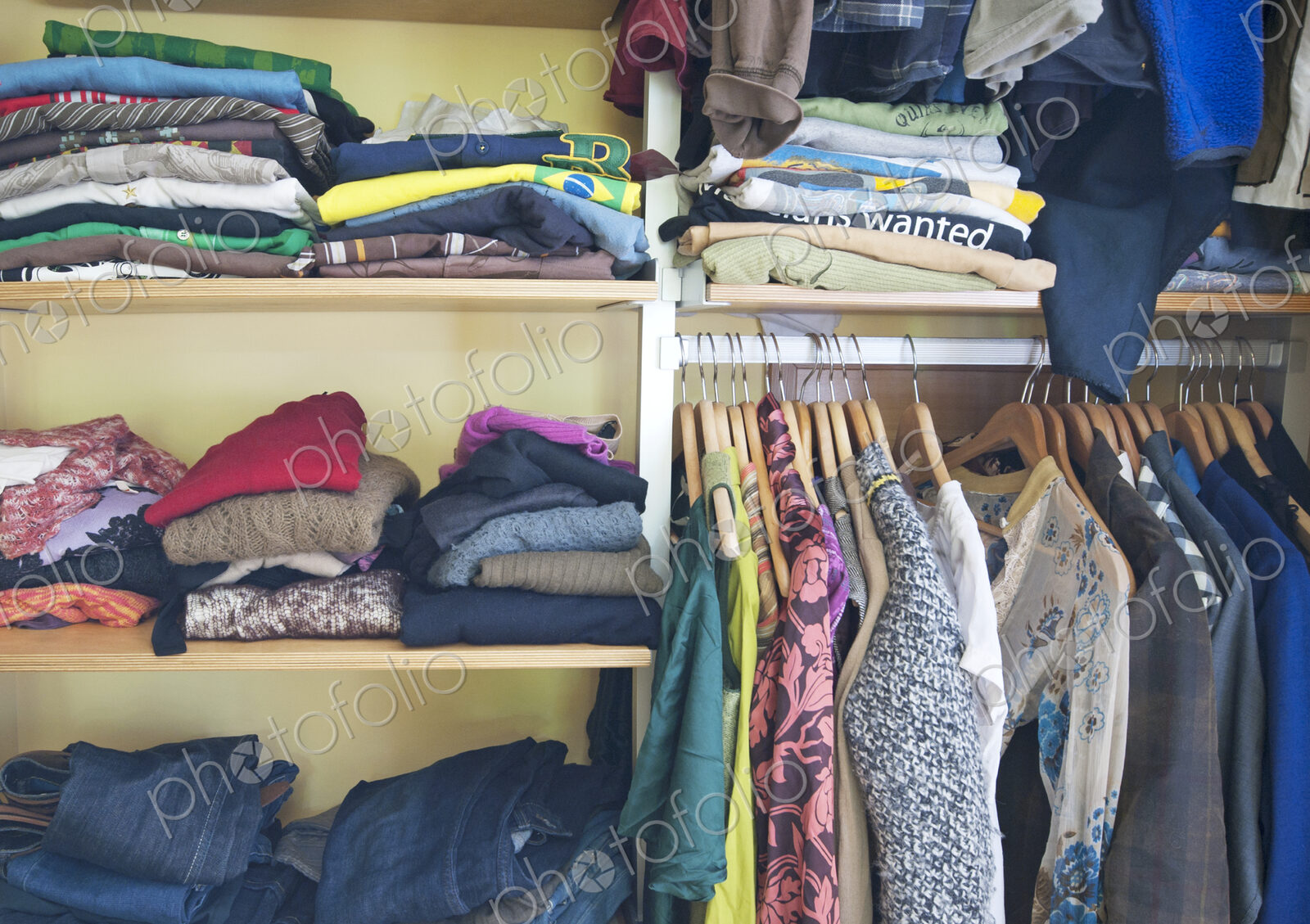 Closet Full of Clothing