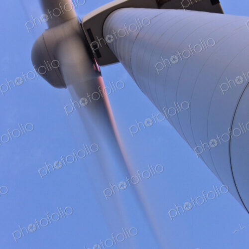 Closeup of a Wind Turbine Closeup of a Wind Turbine