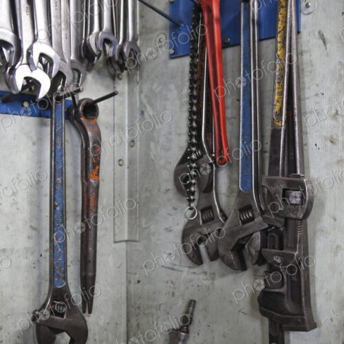 Closeup still life of tools used in a sheet metal factory. Closeup still life of tools used in a sheet metal factory.