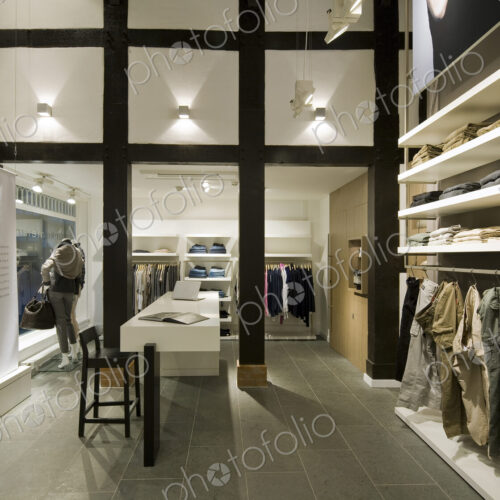 Clothes for sale in modern store Clothes for sale in modern store