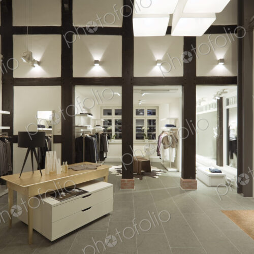 Clothes for sale in modern store Clothes for sale in modern store