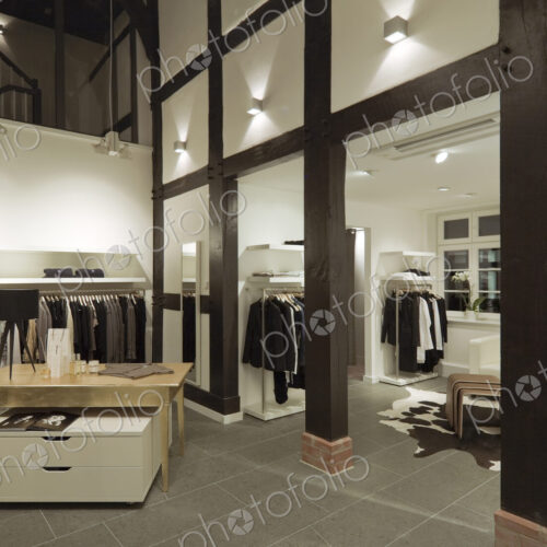 Clothes for sale in modern store Clothes for sale in modern store