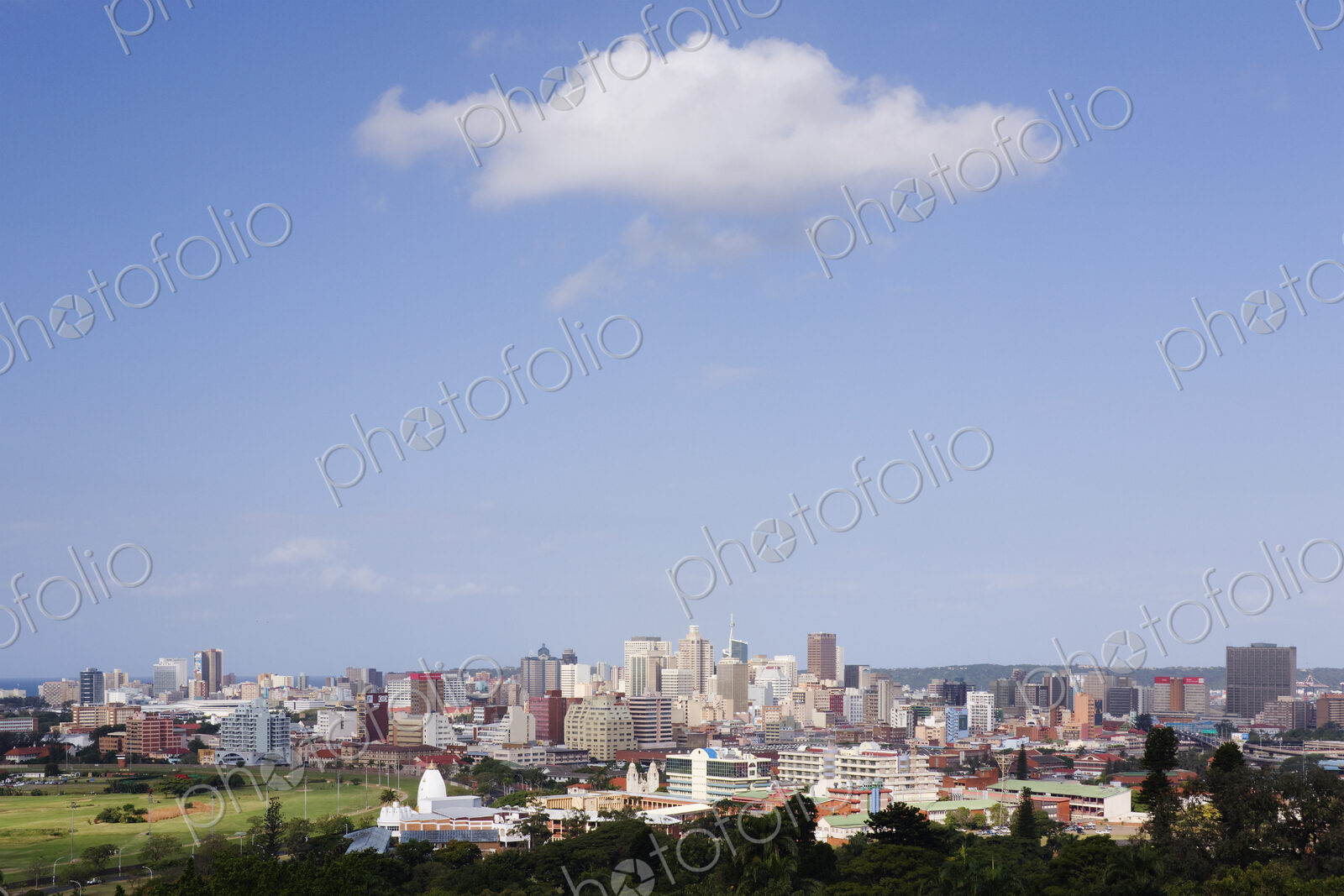 Cloud Over Durban Seen from the Berea